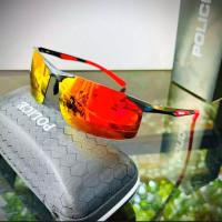 PROMO MURAH... Kacamata Hitam pria police 1910 lensa polarized sunglasses UV 400 full shet
