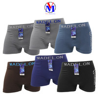Madelon Boxer ( 4 PCS ) Briefs Celana Dalam Seamless Pria Art 3317