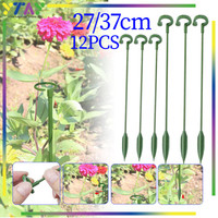 12Pcs Cket Holder Tanaman Bunga/Dukungan Tanaman/Penyangga Tanaman Terlaris |