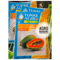 Bibit Pepaya Hawai Madu Manis Arum Isi 50 Benih Cap Tunas Agro Terbaru |