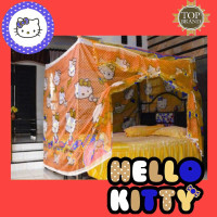 KELAMBU TIDUR KELAMBU KOTAK KARAKTER KARTUN KELAMBU PERSEGI 180x200 JUMBO NO.1 KELAMBU BAYI LIPAT TENDA