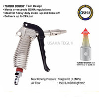 Terbaru Alat Semprot Angin 130Mm / High Flow Blow Gun American Tool Ready