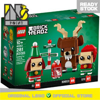 LEGO 40353 - Brickheadz - Reindeer, Elf & Elfie