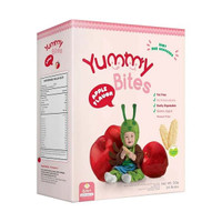 YUMMY BITES RICE CRACKERS APPLE 50G