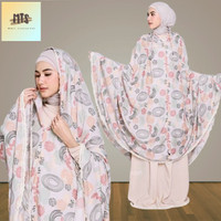 JT Ready Mukena Dewasa Super Jumbo Rayon premium 2in1 Resleting Dagu Tali Murah