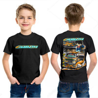 kaos anak Bus Sjm Trans Conan baju bis teet usia 1-15 tahun