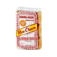 KHONG GUAN ROSE CREAM BISKUIT BISCUIT KRIM SUSU 275 GRAM