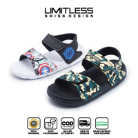 Sandal Anak Motif Army Anti Slip Sendal Anak Terbaru Kekinian Empuk