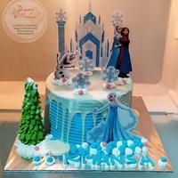 kue ultah frozen ukuran 16 / kue ulang tahun / birthday cake / frozen