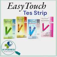 Sehati- Strip Easy Touch Gula /Asam urat/ Cholesterol/Hemoglobin/ Easy touch strip