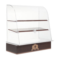 Miniature Cake Cabinet Playset Accessories Bakery Brown Abs Dollhouse Accessory