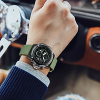 BIDEN Jam Tangan Pria Chronograph Tahan Air QUARTZ Top Bisnis Kasual
