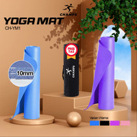 BASport- CHAMPS Matras Yoga Mat Karpet Yoga NBR Pilates 8mm & 10mm - FREE TAS