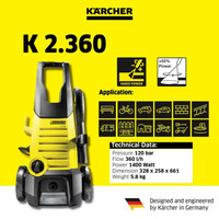 New Karcher K 2.360 | K2 .360 | K 2 360 | K2 360 | High Pressure Cleaner