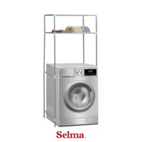 Selma Tom Rak Laundry Washing Machine Rack Tempat Penyimpanan Perlengkapan Cuci Baju Laundry Storage Perlengkapan Rumah Tangga
