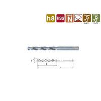 Mata Bor Nachi 6.5mm x 300mm Panjang / Long Drill Nachi 6,5mm x 300mm