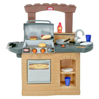 LITTLE TIKES COOK 'N PLAY OUTDOOR BBQ KITCHEN SET PROMO