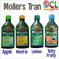 Mollers Tran Cod Liver Fish Oil Moller's Trans Omega 3 DHA