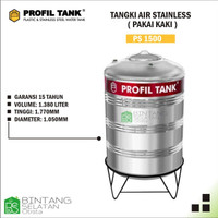 TANKI / TOREN / TANDON AIR STAINLESS STEEL PS 1500 PROFIL TANK PS KAKI