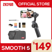 ZHIYUN Official Smooth 5 Gimbal Phone Handheld Stabilizer 3-Axis