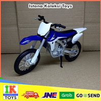 Miniatur Motor Trail Yamaha YZ450F Diecast Motor Skala 1 12 ORIGINAL