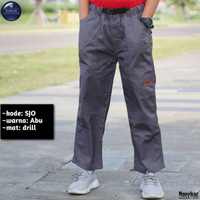 StyleAnak- Celana Sirwal Anak 6 ~ 14 tahun Bahan Katun Drill -ROSSKAR- -SJO-