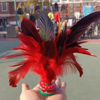 SALE TERMURAH JIANZI SHUTTLECOCK SEPAK KENCHI KENCI HUO LING NIAO RANDOM / KENCHI M JIANZI KENCI SHUTTLECOCK BULU AYAM SEPAK MAINAN TAKRAW CHINA READYY