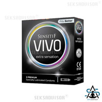 Ready! Vivo Kondom | Extra Sensation - 3Pcs