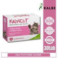 Kalvicat 30 Tablet Multivitamin Kucing by Kalbe