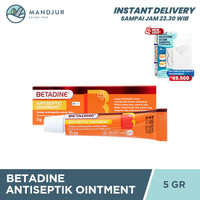 Betadine Salep 5 Gr - Salep Luka Antiseptik