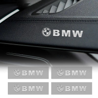 3D Car Logo Stickers Metal Letter Car Stickers Interior Decoration For BMW X3 X5 M5 M3 E46 E90 E60 F10 E39 F30 E70 E91 E30 G20