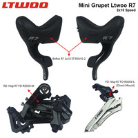 Ltwoo Mini Groupset Sepeda R7 2 X 10Speed Roadbike/Minivelo