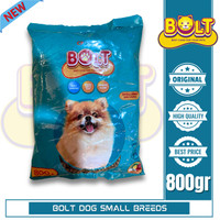 Bolt Dog Small Breed Beef & Rice 800gr - Makanan Anjing Kering