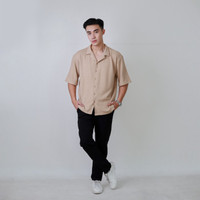 Msmo Men Eiji / T-Shirt Knit Pria / Baju Knit Pria
