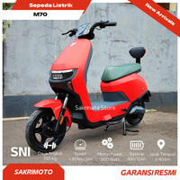 Selis Sepeda Listrik Murah Uwinfly M70 500Watt Garansi Resmi Uwinfly M70 sepeda listrik - Merah, INSTANT - Merah, INSTANT