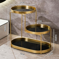 Tier Tray Storage Nordic / Tray Cosmetic Storage Layer