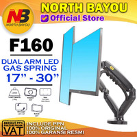 Nb F160 Dual Monitor Gas Strut Bracket Led F160 Nbf160 North Bayou
