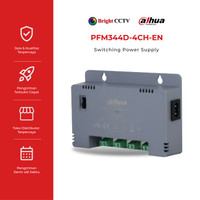Bcp Dahua Adaptor Psu Power Supply Switching 4Ch 30W Dh-Pfm344D-4Ch-En