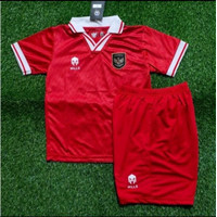 BARANG TERLARIS Kaos Jersey Timnas Indonesia Home Berkerah Merah