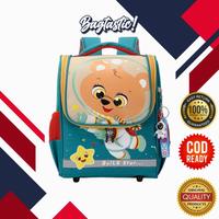 SALE TERLARIS BAGTASTIC! TAS RANSEL SEKOLAH ANAK LAKI KARAKTER BEAR POWA XS - 6218 READYY