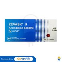 ZEVASK 5 MG BOX 30 KAPLET