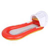 Summer Air PVC Bed Inflatable Floating Bed Swim Ring Chair Pools Multifunctional Lake Accessories for Adults