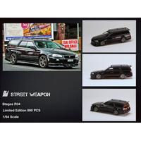 SALE Street Weapon 1:64 Nissan Stagea R34 GT-R Wagon  Diecast Model Ca