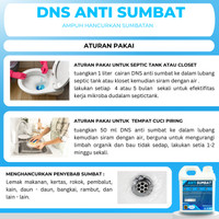 Nice| DNS Anti Sumbat Saluran Air Pipa Mampet WC Wastafel tempat cuci Piring