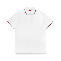 Human Greatness Tipping Polo Shirt White Realpict