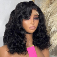 Melodie Brazilian Body Wave Short Bob Wig 13x4 13x6 Transparent Lace Front Human Hair Wigs High Density Lace Frontal Closure Wig