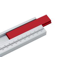100MM Miter Bar Slider T-Slider T Slot Miter Track Jig T Screw Fixture Slot Aluminum Alloy for Woodworking Router Table Saw