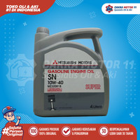 MITSUBISHI GASOLINE ENGINE OIL 10W40 SN 4LT BY TOKO MAS PARMAN