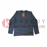 Baju Sweater Pria EIGER J543 Blue Original 100%