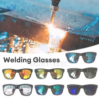Welding Goggles Gas Argon Arc Welding Protection with Reflective Color Welding Welder Goggles Safety Working Eyes Protector
